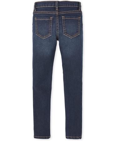 Children's Place Boy's Stretch Straight Jeans 24 Plus - Dark Twilight Wash - Buy Online on GoSupps.com