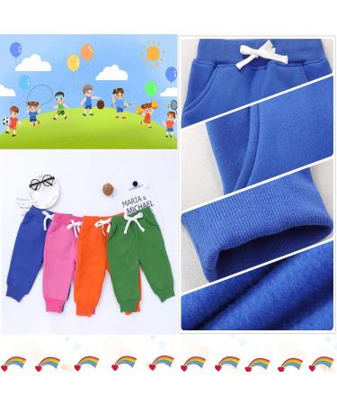 CuteOn Unisex Kids Elastic Waist Cotton Warm Trousers 2 Years Blue | Baby Pants Bottoms 1-5Years - Buy Online on GoSupps.com