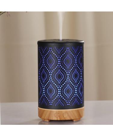 Zen'ar me Avilla Ultrasonic Diffuser - Aromatherapy Remote Control LED Lighting Stylish Metal Design - Enhance Your Home with Essential Oil Diffusion - Buy Online on GoSupps.com