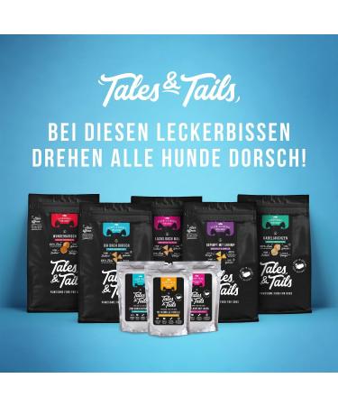 Tales & Tails - Wet Dog Food - 100% Icelandic Salmon - Grain-Free Natural Nutrient-Rich Sugar-Free Dog Food - "Flax-Free" Wet Dog Food with - Buy Online on GoSupps.com
