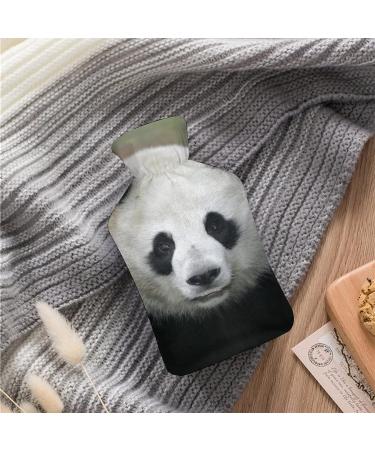 Panda Cute Hot Water Bottle with Plush Cover - Hand Warmer for Adults & Kids | 26.5x15.3cm - International Shipping Available - Buy Online on GoSupps.com