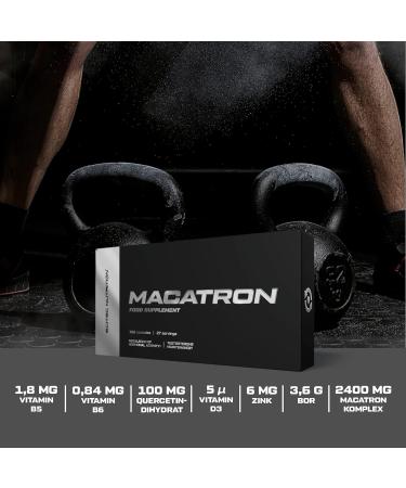 Scitec Nutrition MacTron - Hardcore Testosterone & Estrogen Support - Boost Libido & Muscle Health with Maca Testofen & DAA - 180 Capsules - Buy Online on GoSupps.com