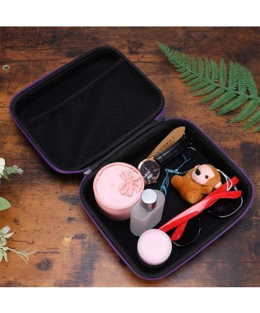 Healifty Essential Oil Bag - Portable 15ml Makeup & Cosmetics Bottle Bag - Purple - Buy Online on GoSupps.com