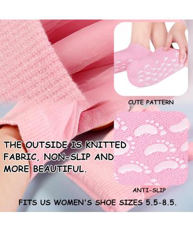 Moisturising Socks Moisturising Gloves and Socks for Dry Hands Foot Gel Spa Softens Cracked Silicone Foot Moisturiser Socks and Gloves for Hands Feet Overnight Hydrating Care - Buy Online on GoSupps.com