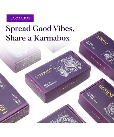 Leo Crystal Healing Stone Gift Set - Zodiac Gifts for Women - Astrology Horoscope Birthday Gift - Buy Online on GoSupps.com