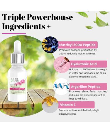 Triple Boost Age Defying Eye Serum - 3 Anti-Aging Ingredients with Argireline Peptides & Hyaluronic Acid - Moisturize & Reduce Wrinkles - Made in USA - 0.5 oz - Buy Online on GoSupps.com