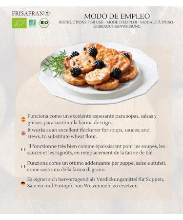 FRISAFRAN | Organic Coconut Flour Powder 500g | Sugar Free | Gluten Free Flour | Low Carb | 100% Vegan - Buy Online on GoSupps.com