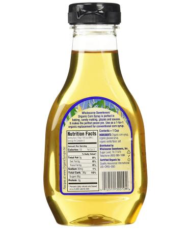 Organic Light Corn Syrup - Wholesome Sweeteners - 11.2 oz - Buy Online on GoSupps.com