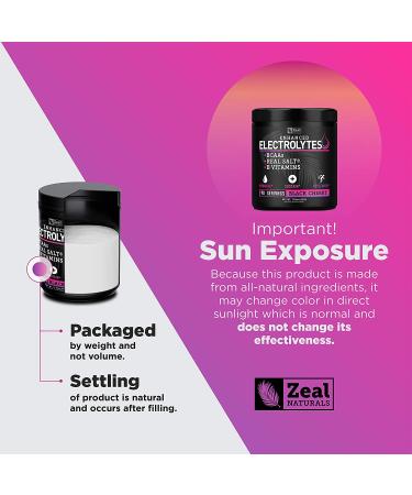 Black Cherry Electrolyte Powder 90ct- Sugar Free + BCAA, B-Vitamins & Real Salt - Keto Hydration Drink with Potassium, Sodium, Zinc & Magnesium - Buy Online on GoSupps.com