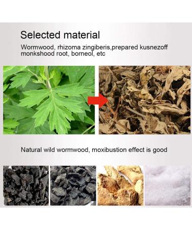 Moxa Moxibustion Patch - 40 Pieces for Absinthe Pain Relief | Muscle & Joint Pain Relief - Buy Online on GoSupps.com