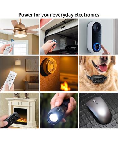 23A 12V Battery A23 23AE Mn21 12V GP23a Alkaline 23 Amp 12 Volt Battery for Ceiling Fan Remote Door Bell Garage Door Opener(10pcs) - Buy Online on GoSupps.com