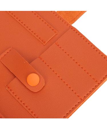 Wallet Bag Nail Drill Bits Nail Drill Bits Organizer Bag Storage 37 Slots Portable Multi Functional Manicure Drill Bits Wallet Bag for Dead Skin Scissors (Orange) - Buy Online on GoSupps.com