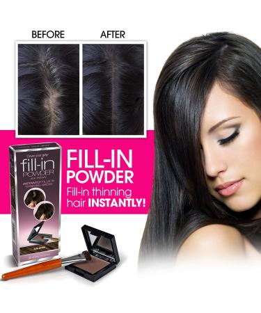 Dark Brown Fill In Powder - 2 Pack | Cover Your Gray - Buy Online on GoSupps.com