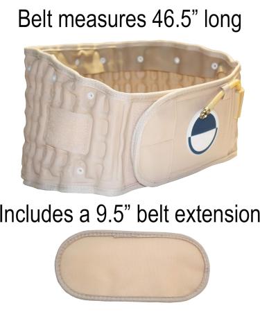 Rehabilitation Advantage Lower Back Support Belt | Effective Pain Relief | Comfortable and Adjustable Back Brace for Men & Women - Buy Online on GoSupps.com