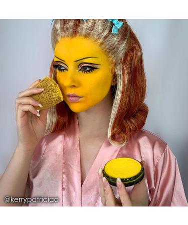Buy Mehron Staron Cake - Yellow | Premium Face Paint for International Shipping - Buy Online on GoSupps.com