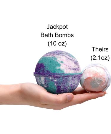 Mermaid Daydream Bath Bomb with Size 10 Ring Inside - Extra Large 10 oz - Made in USA - Buy Online on GoSupps.com