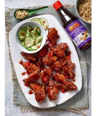 Lee Kum Kee Sweet Hoisin Sauce in Bottle for Stir Fry Cooking Big Size 567g (Pack of 2) VEGAN - Buy Online on GoSupps.com