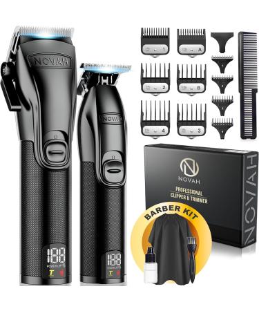 Professional Hair Clippers and Trimmer Kit for Men - Cordless Barber Clipper Hair Cutting Kit, Beard T Outliner Trimmers Haircut Grooming Kit - Buy Online on GoSupps.com
