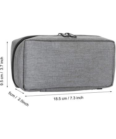 Portable Insulin Cooler Storage Bag - Medical Insulated Cooling Box for Travel (Grey) - Buy Online on GoSupps.com