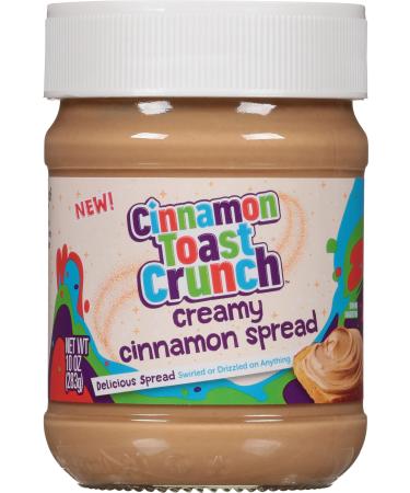 Cinnamon Toast Crunch Creamy Cinnamon Spread, 10 Ounce Cinnamon 10 Ounce (Pack of 1)