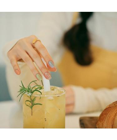 Zinipin Gellight Semi-Cured Gel Nail Strips | 24 Nail Wraps | Includes Nail Wipes Cuticle Stick & Nail File (My Palette) - Buy Online on GoSupps.com