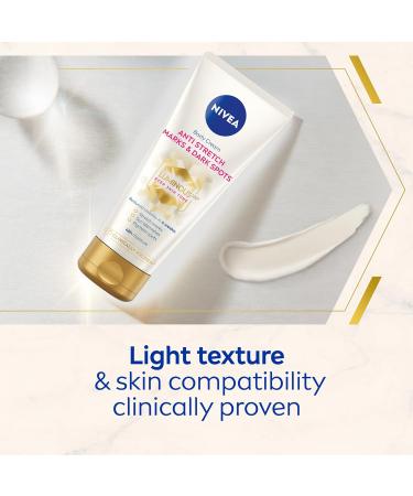 NIVEA Luminous 630 Anti Stretch Marks & Dark Spots Body Cream (200ml) 48-Hour Moisturising Cream Reduces Stretch Marks Sun Blemishes and Pigment Spots Body Lotion - Buy Online on GoSupps.com