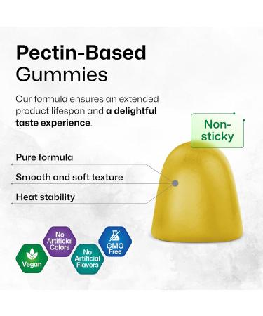 Magnesium Gummies for Women and Men - 400 mg Strength - 90 Vegan Chews - Chewable Magnesium Citrate Supplements - Pectin-Based - Buy Online on GoSupps.com