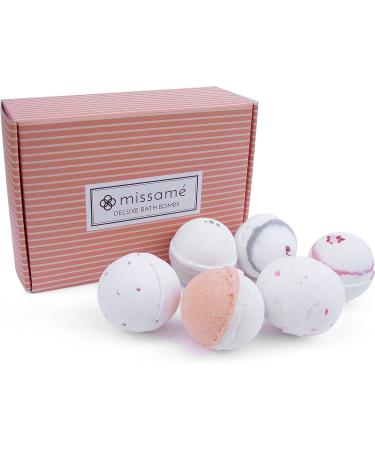 6 Large Relaxing Bath Bombs Gift Set with All-Natural Organic Ingredients - Made in USA for Home Spa Experience and Skin Soothing - Buy Online on GoSupps.com