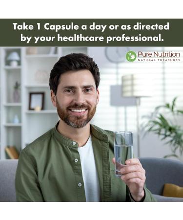 Pure Nutrition Stinging Nettle 20:1 Extract 10000mg Strength | 120 Veg Caps | 4 Months Supply | Once Daily - Buy Online on GoSupps.com