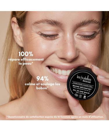  LES HUILETTES LES HUILETTES - All-in-One SOS Balm - Ultra Nourishing and All-in-One - For Lips Dry Areas of the Face and Body. Small Size Easy to Carry and Take With You Everywhere - Buy Online on GoSupps.com