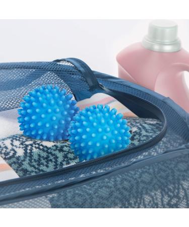 Smart Design Plastic Dryer Balls - Set of 2 Blue - Fabric Softener Reduces Static & Wrinkles - Perfect for Laundry & Clothes - Buy Online on GoSupps.com