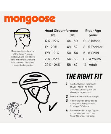 Mongoose Youth All-Terrain BMX Bike Helmet | Multi-Sport Design | Black Acid Kids All-Terrain - Multiple Color Options Available - Buy Online on GoSupps.com