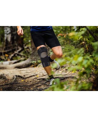 THX4COPPER Sports Compression Knee Brace for Joint Pain Relief - Large Size, Pack of 1 - Buy Online on GoSupps.com