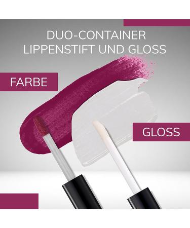 Manhattan Lips2Last Colour & Gloss - Pink Berry 46T | Long-Lasting Lip Colour & Gloss (8ml) - International Shipping Available - Buy Online on GoSupps.com