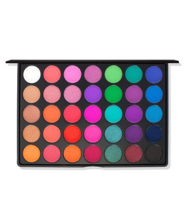 Evanese Beauty 35 Color High Pigment Eyeshadow Palette - Rock Superstar | Long-lasting Makeup Palette - Buy Online on GoSupps.com