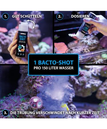 Arka Bacto Shot 50ml - Premium Living Vaccination Cultures for Freshwater & Saltwater Aquariums | Improve Water Quality & Biology - Buy Online on GoSupps.com