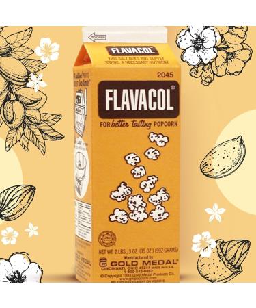 Concession Essentials Flavacol Popcorn Lot de 3 paquets de sel d'assaisonnement 992 g par paquet Total 2976 g - Buy Online on GoSupps.com