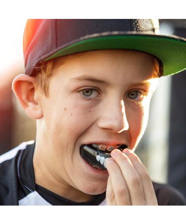 Shock Doctor Mouthguard for Braces - Medical Silicone Double & Simple Fit - Ideal for MMA Hockey & Martial Arts - Youth Protection in Pink - Buy Online on GoSupps.com