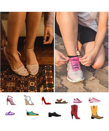 10 Pairs Women's Cushioning Toe Socks | Non-Slip Forefoot Pad Covers - Reusable Skin Color - Buy Online on GoSupps.com