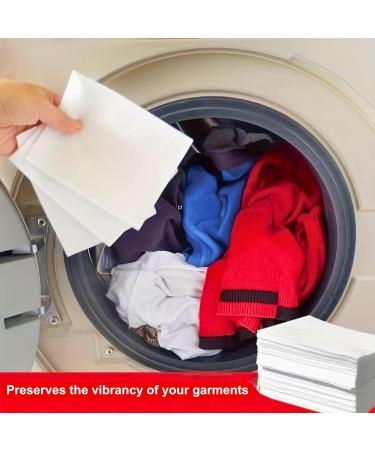 24 Sheets Colour Catcher Washing Machine Laundry Sheets - Prevents Colour Run Protects White Clothes Brightness - Buy Online on GoSupps.com