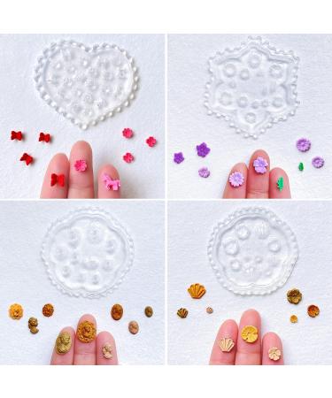 KEOKER Flower Polymer Clay Molds - 12 Pcs Rose and Leaves for Jewelry Making & Earrings Decoration - Buy Online on GoSupps.com