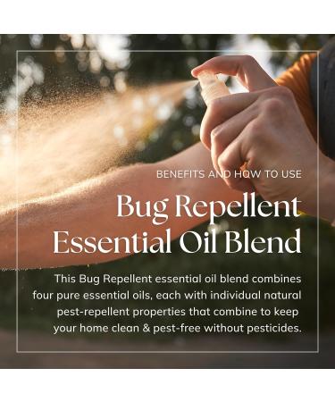 Nikura Insect Bug Repellent Essential Oil Blend - 100ml | Citronella Lavender Lemongrass Peppermint | Vegan & UK Made - Buy Online on GoSupps.com