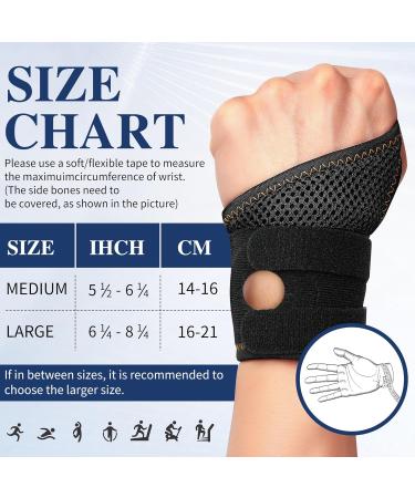 Adjustable Wrist Brace for TFCC Tears & Ulnar Pain - M Size Right Hand Wrap with Ring Pad for DRUJ Instability - Buy Online on GoSupps.com