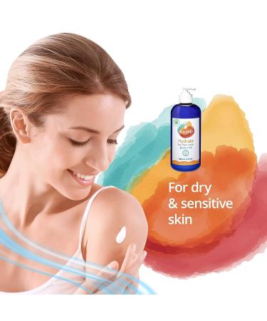 Sea Kind Hydrate Sea Plant Hand and Body Lotion - Sea Mist Essential Oil - 16 Fl Oz - Vegan Moisturizer for Dry, Sensitive Skin - Buy Online on GoSupps.com