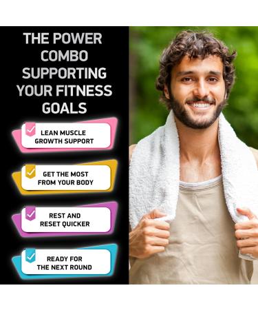HMB & Vitamin D3 Supplement - 1000mg HMB with Calcium for Muscle Growth & Recovery - 360 Capsules 6-Month Supply - Optimize Strength & Mass Gain - Buy Online on GoSupps.com