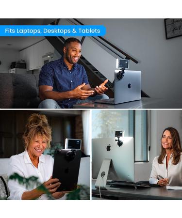 Lume Cube Video Conference Lighting Kit | Remote Working Lighting Accessory | Adjustable Brightness & Color Temperature | Laptop Mount Included - Buy Online on GoSupps.com