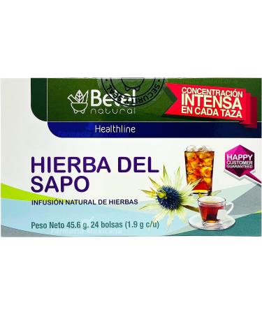 Betel Natural Premium Hierba del Sapo Tea - 24 Tea Bags - Healthy Detox Herbal Tea - Buy Online on GoSupps.com