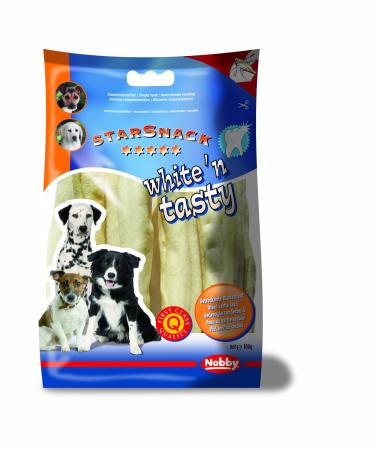 Nobby STARSNACK White'n Tasty chew rolls for all dogs approx. 15 cm 1 bag of 5 pieces each (1 x 100 g) 5 pieces (1 pack)