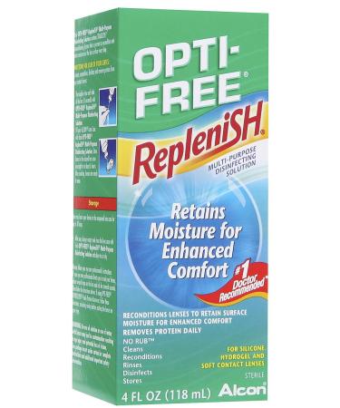 Opti-Free Replenish Multi-Purpose Disinfecting Solution 4 fl oz (118 ml)