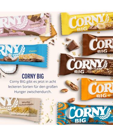 Buy Corna Bar Corny Big Cocos 24x50g - International Shipping Available | Healthy Snack Option - Buy Online on GoSupps.com